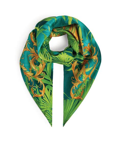 versace jungle scarf|versace scarf women's.